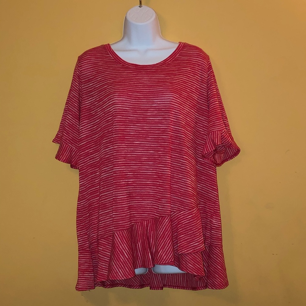 Preloved Ladies Striped Top B12